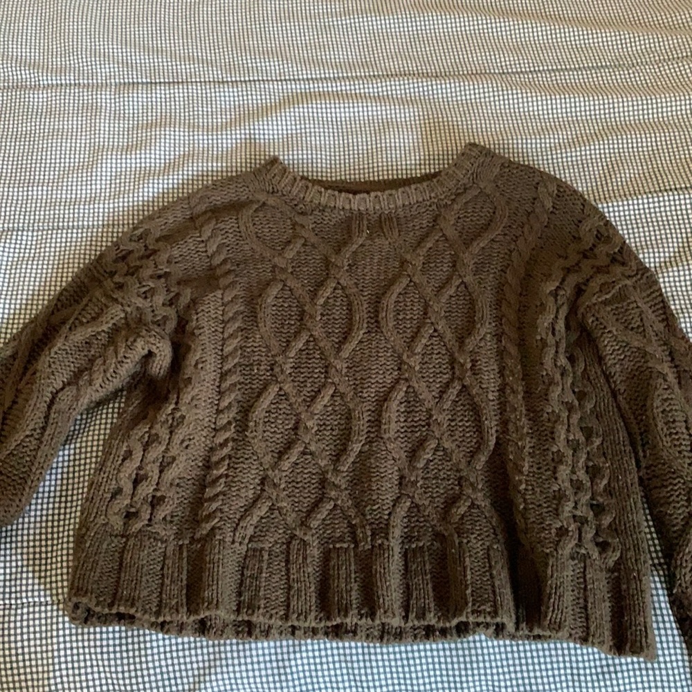 Dark Green Sweater | Charlotte Russe Sweater |